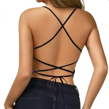 Mocure Sequin Butterfly Crop Top for Rave and Parties