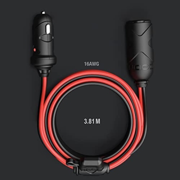 NOCO GC019 12V Heavy-Duty Adapter with 12-Foot Extension