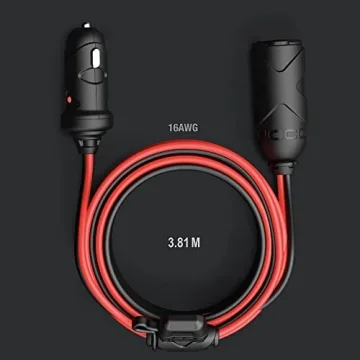 NOCO GC019 12V Heavy-Duty Adapter with 12-Foot Extension