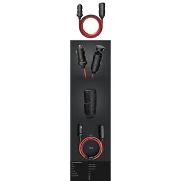 NOCO GC019 12V Heavy-Duty Adapter with 12-Foot Extension