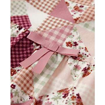 Gymboree,and Toddler Girls Long Sleeve Woven Dresses,Western Patchwork,12-18 Months