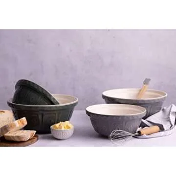 Mason Cash Colour Mix Grey Mixing Bowl Perfect for Baking