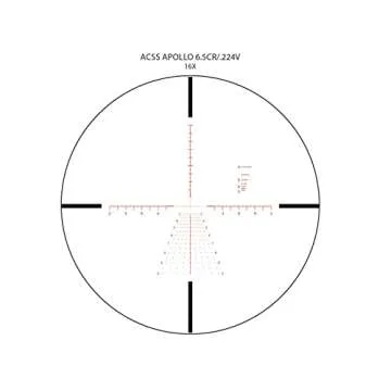 Primary Arms SLX 4-16X44mm FFP Rifle Scope - Illuminated ACSS-Apollo-6.5CR/.224V Reticle
