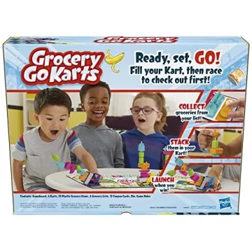 Fun Grocery Go Karts Game for Kids 4 and Up