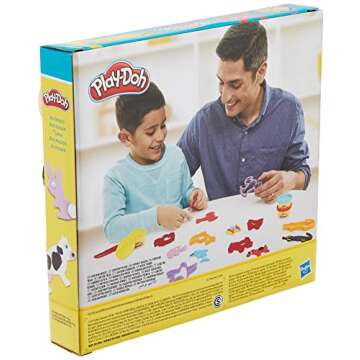 Play-Doh Fun Shapes: Multi-Colour Animal Modelling Dough for Kids