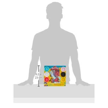 Play-Doh Fun Shapes: Multi-Colour Animal Dough for Kids