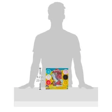 Play-Doh Fun Shapes: Multi-Colour Animal Dough for Kids