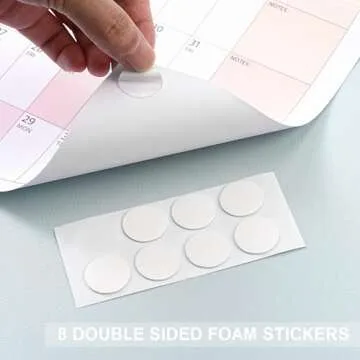 2025-2026 Wall Calendar - Yearly Wall Calendar 2025-2026, July 2025 - June 2026, 23.1"X 34.6" (Open), Full Year Calendar One Page, Annual Year Calendar with Stickers, Holidays