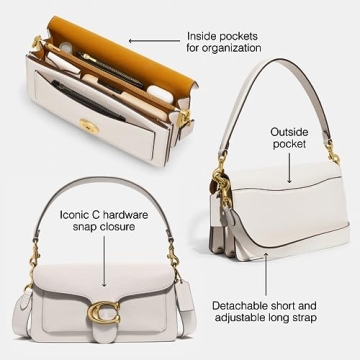 Luxury COACH Tabby Shoulder Bag 26 in Premium Leather