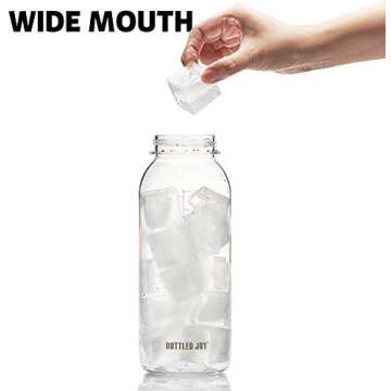 Durable 32oz Tritan Water Bottle with Straw and Motivational Markers