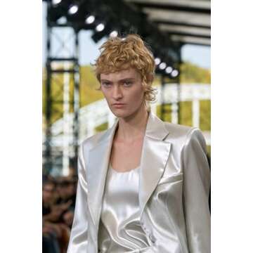 Elegant HZUOU White Pant Suits for Women Tuxedo