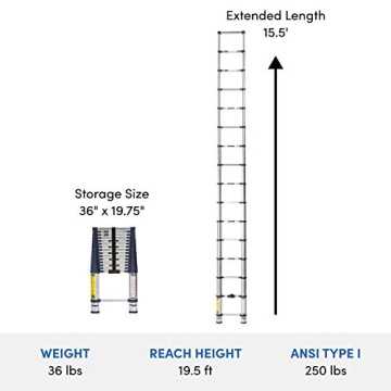 Xtend & Climb Pro Series Portable Telescoping Ladder