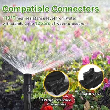 50FT Lightweight Garden Hose - Versatile & Durable Water Hose for Outdoor Needs