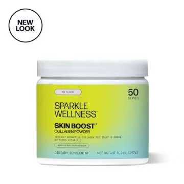 Sparkle Skin Boost: Clinically Proven Collagen Peptides for Skin & Hair Health