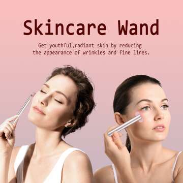 Light Therapy Facial Wand for Skin Rejuvenation