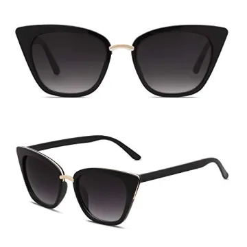 SojoS Cat Eye Sunglasses UV400 Protection Stylish Design
