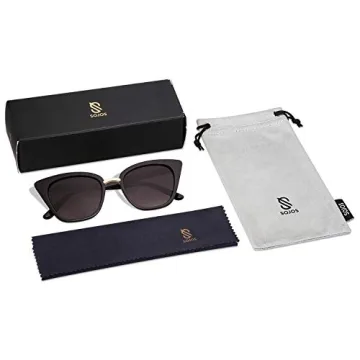 SojoS Cat Eye Sunglasses UV400 Protection Stylish Design