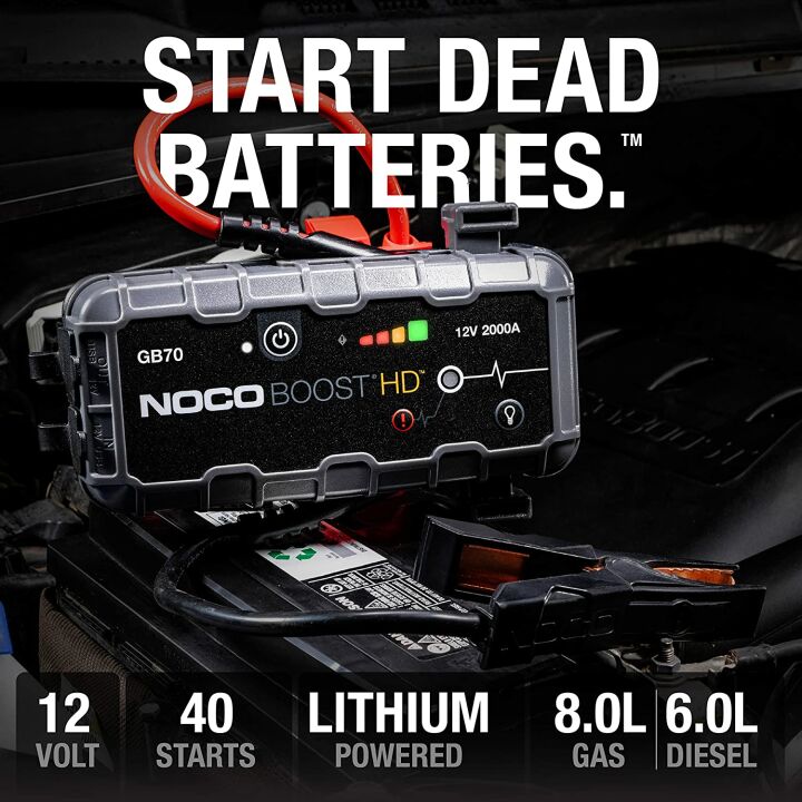 NOCO Boost HD GB70 Jump Starter - Powerful & Portable