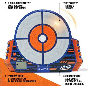 NERF Elite Digital Target | Score Tracking Fun
