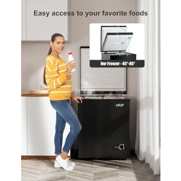 Compact Energy-Efficient 3.5 cuft Chest Freezer