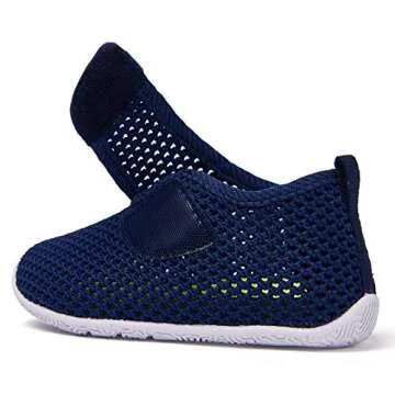 BMCiTYBM Baby Sneakers for First Walkers - Navy