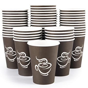 LITOPAK 240 Pack 12 oz Paper Cups — Stylish, Safe, and Durable Drinkware! Perfect for Parties, Tra...