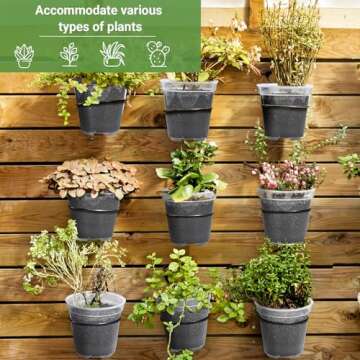 GREANER 4" Clear Nursery Pots - 30 Pack with Labels & Drainage