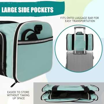 Durable Cat & Dog Carrier Travel Bag - Airline Approved