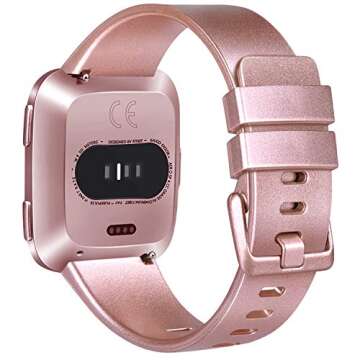 Tobfit Sport Bands for Fitbit Versa 2/Versa Lite/Special Edition - Silver, Small