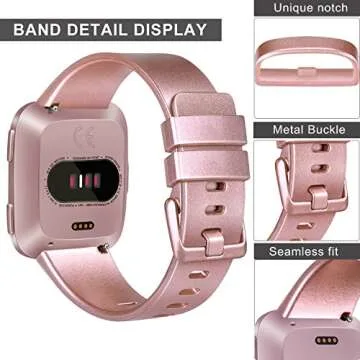 Tobfit Sport Bands for Fitbit Versa - Durable Wristbands