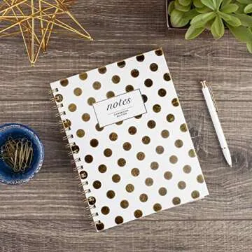 Cambridge Hardcover Wirebound Notebook: Durable, Stylish, Perfect for Notes
