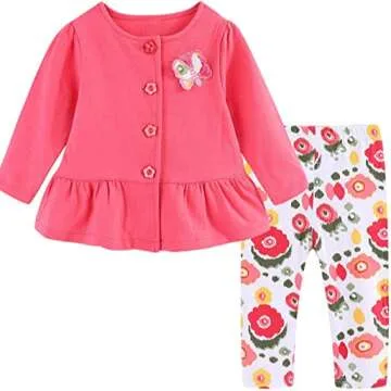 Cute Baby Girl Clothes Outfit Set - LittleSpring