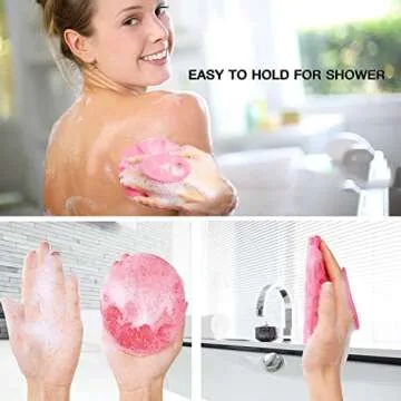 INNERNEED Silicone Body Brush for Gentle Exfoliation & Massage