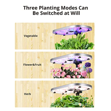 JustSmart WiFi Hydroponics Indoor Garden with APP Control