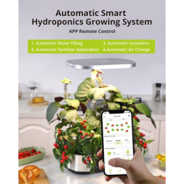JustSmart WiFi Hydroponics Indoor Garden with APP Control