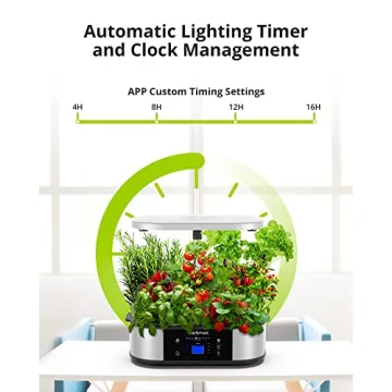 JustSmart WiFi Hydroponics Indoor Garden with APP Control