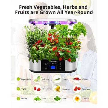 JustSmart WiFi Hydroponics Indoor Garden with APP Control