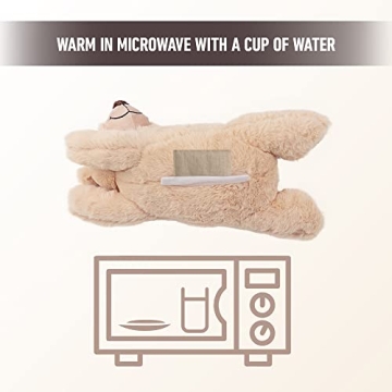 Cozy Heartbeat Plush Toy with Warming Pack for Puppies