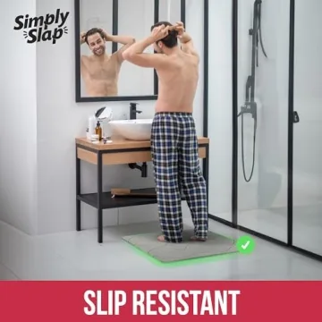 Quick Dry Non-Slip Diatomaceous Stone Bath Mat