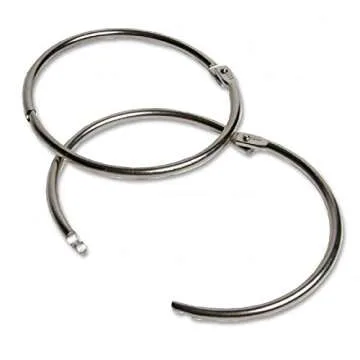 KTOJOY Heavy-Duty 3 Inch Binder Rings - 12 Pack