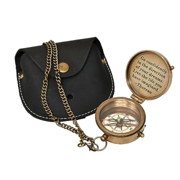 Thoreau's Go Confidently Compass - Perfect Graduation Gift