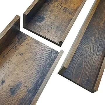 Rustic Floating Shelves Set of 3 for Home Decor