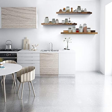 Rustic Floating Shelves Set of 3 for Home Decor