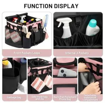 Versatile LOEUO Large Cleaning Caddy for All Needs