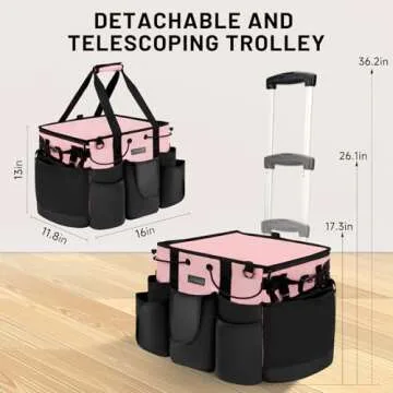 Versatile LOEUO Large Cleaning Caddy for All Needs