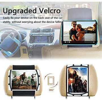 FANGOR Tablet Holder for Car - Perfect for Family Travel!