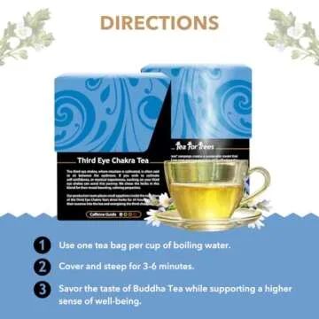 Buddha Teas Third Eye Chakra Tea for Insight & Intuition