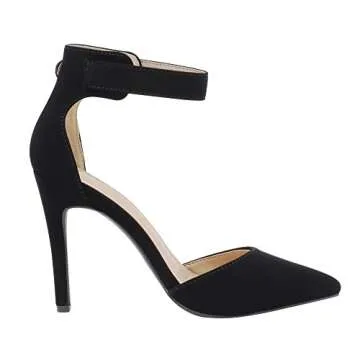 Chic DREAM PAIRS Ankle Strap High Heel Stilettos