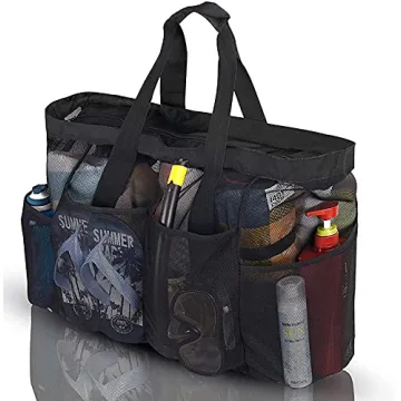 GOTDYA XL Mesh Totes & Beach Bags for Summer Adventures
