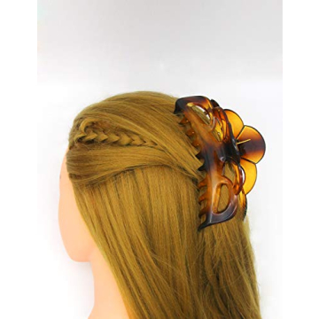 ACCGLORY Jumbo Hair Clips for Thick Hair - Strong Hold
